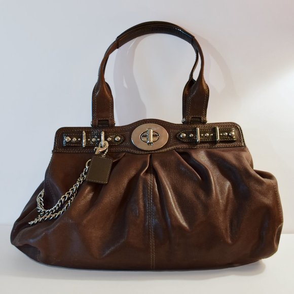 Coach Handbags - Coach brown satchel bag